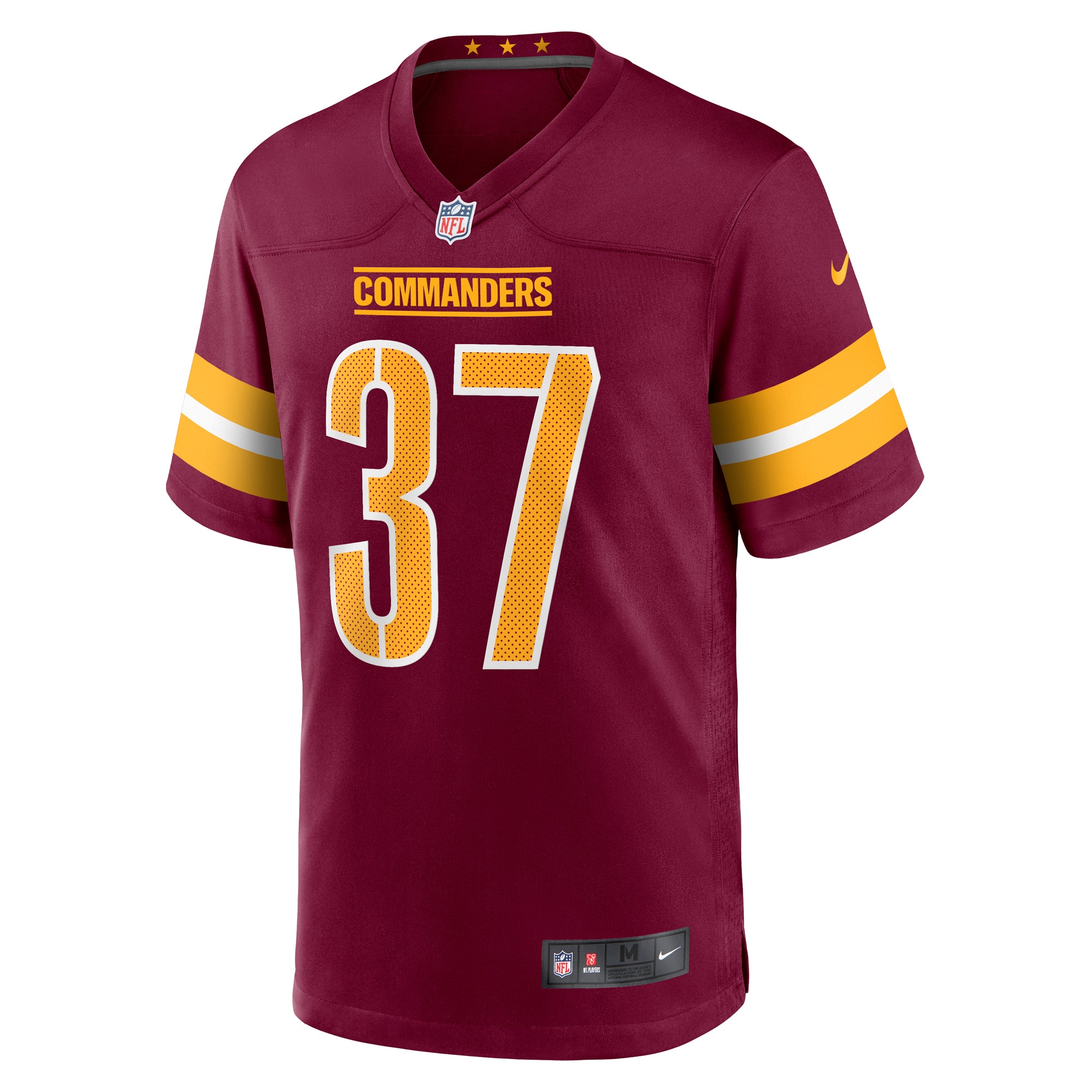 Men's Washington Commanders Rachad Wildgoose Nike Burgundy Game Player ...