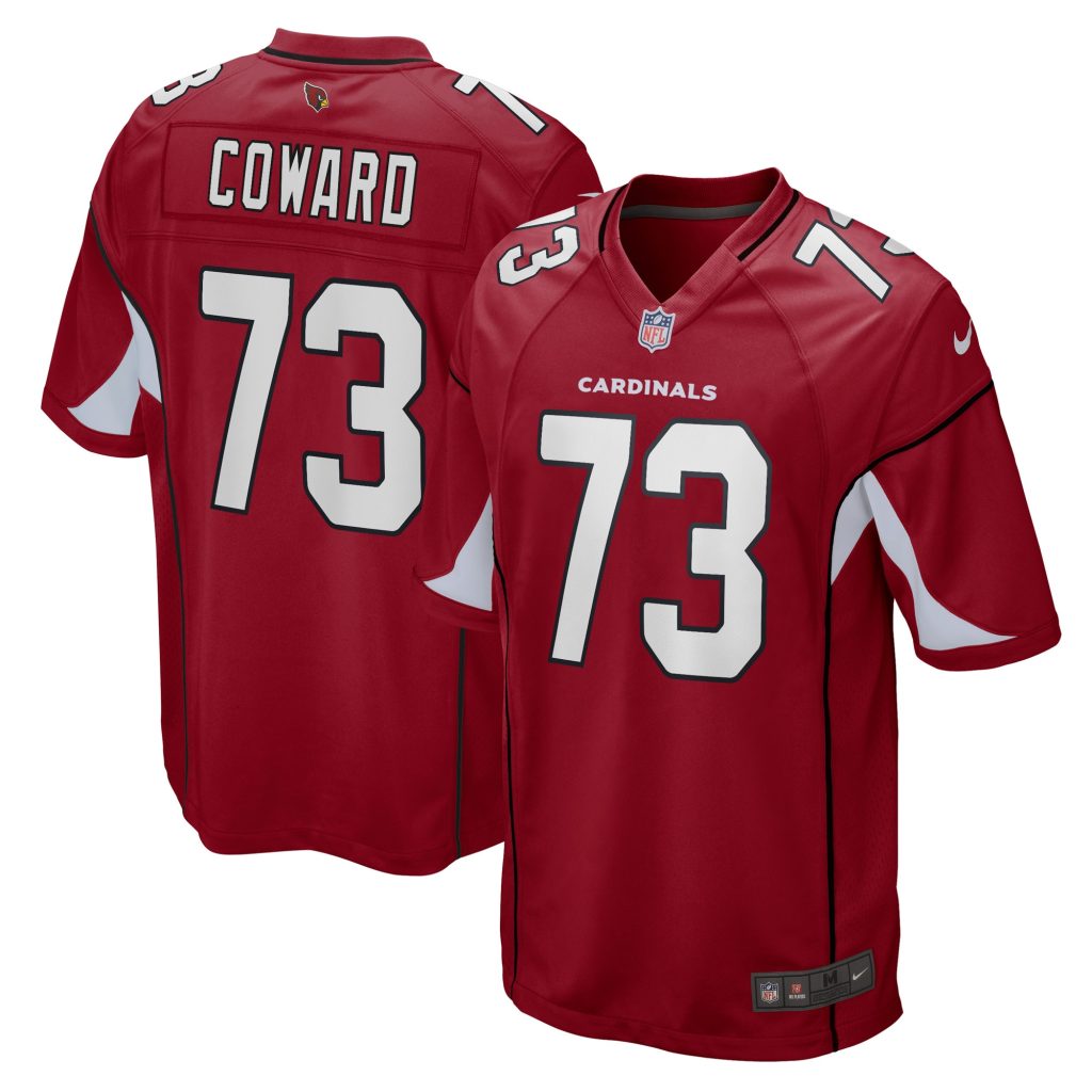 Men's Arizona Cardinals Rashaad Coward Nike Cardinal Game Player Jersey