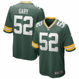 Men's Green Bay Packers Rashan Gary Nike Green Game Jersey