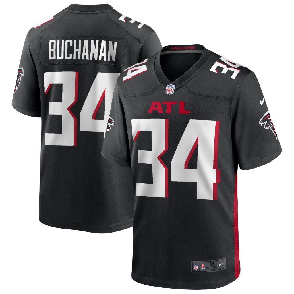 Ray Buchanan Atlanta Falcons Nike Game Retired Player Jersey - Black