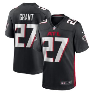 Men's Atlanta Falcons Richie Grant Nike Black Game Jersey