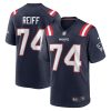 Men's New England Patriots Riley Reiff Nike Navy Game Jersey