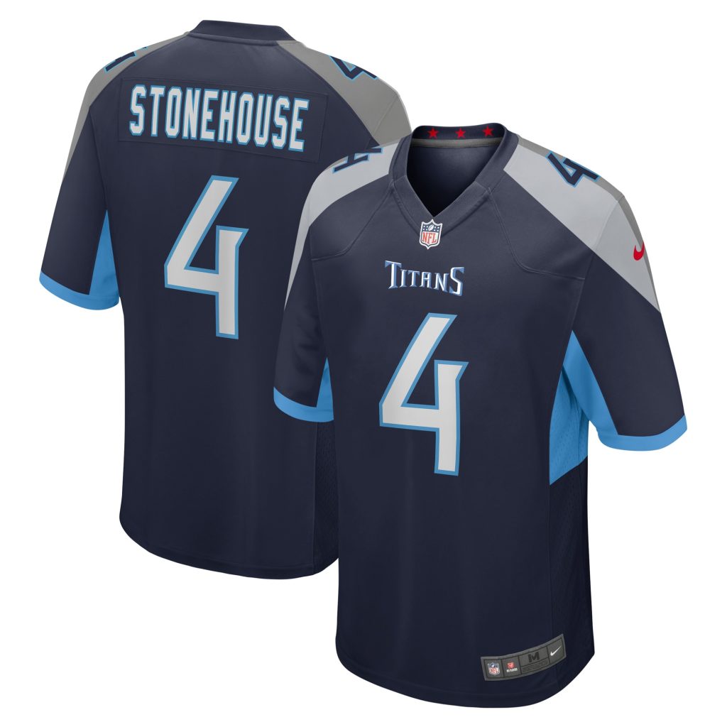 Ryan Stonehouse Tennessee Titans Nike Game Player Jersey - Navy