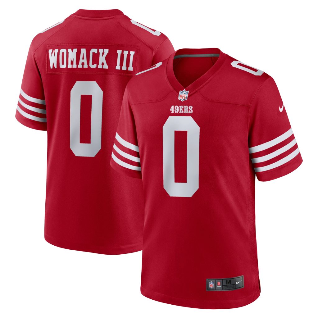 Samuel Womack III San Francisco 49ers Nike  Game Jersey -  Scarlet