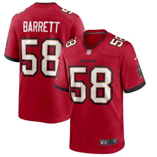 Men's Tampa Bay Buccaneers Shaquil Barrett Nike Red Game Jersey