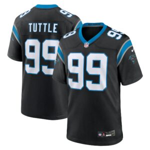 Shy Tuttle Carolina Panthers Nike Game Player Jersey - Black