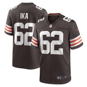 Siaki Ika Cleveland Browns Nike Team Game Jersey -  Brown