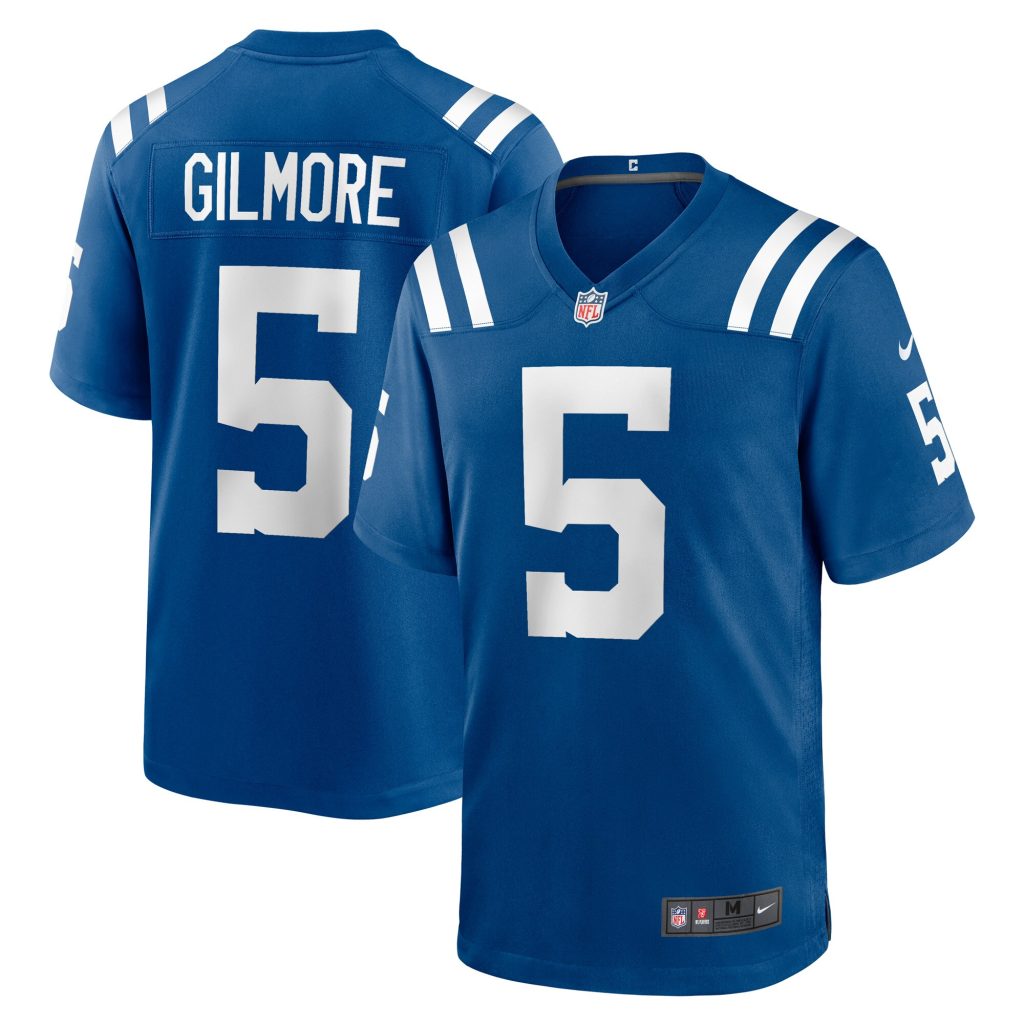 Men's Indianapolis Colts Stephon Gilmore Nike Royal Player Game Jersey
