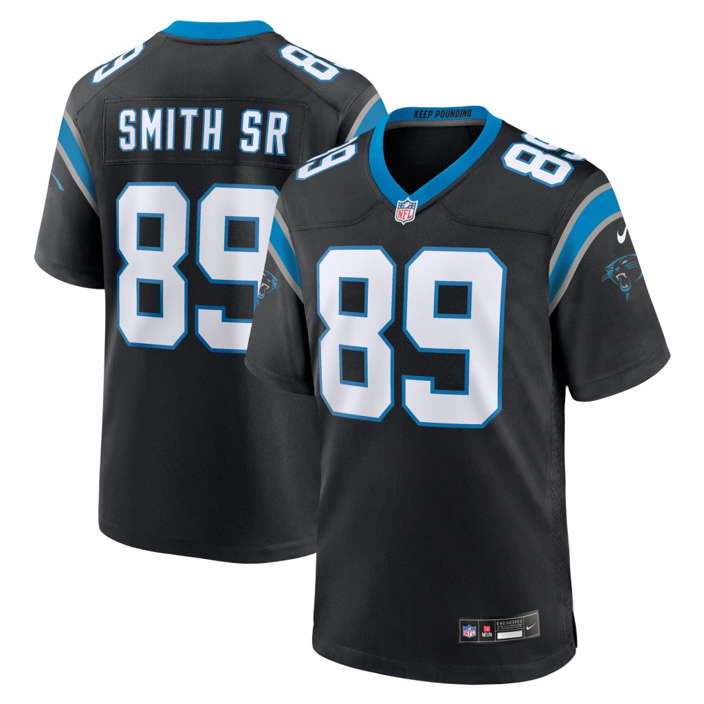 Steve Smith Sr. Carolina Panthers Nike Retired Player Game Jersey - Black