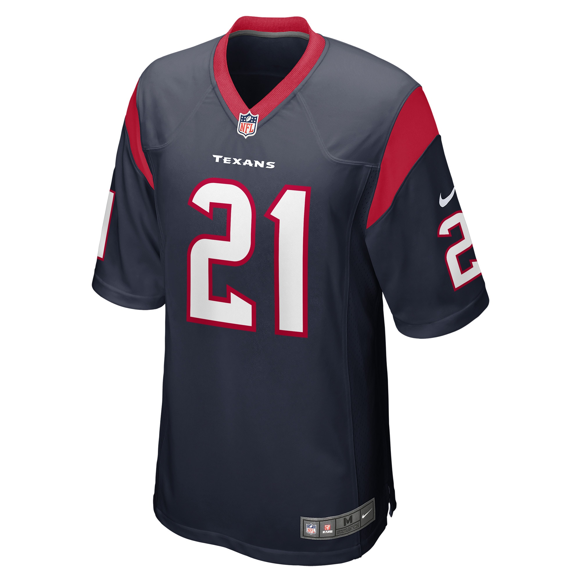 Men's Houston Texans Steven Nelson Nike Navy Game Player Jersey