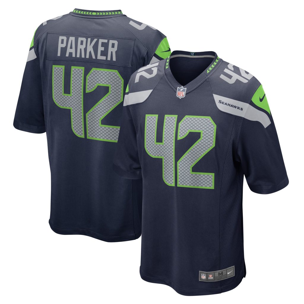 Men's Seattle Seahawks Steven Parker Nike College Navy Home Game Player Jersey