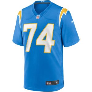 Men's Los Angeles Chargers Storm Norton Nike Powder Blue Team Game Jersey