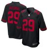 Men's San Francisco 49ers Talanoa Hufanga Nike Black Fashion Game Jersey