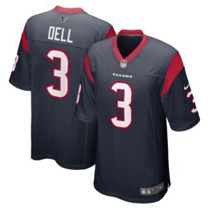 Tank Dell Houston Texans Nike Player Game Jersey - Navy