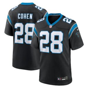 Tarik Cohen Carolina Panthers Nike  Game Jersey -  Black