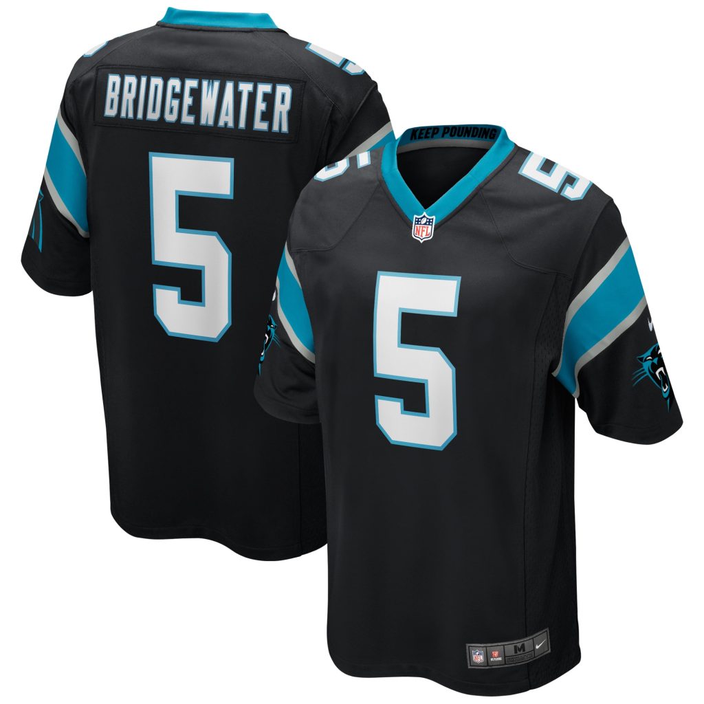 Teddy Bridgewater Carolina Panthers Nike Game Player Jersey - Black