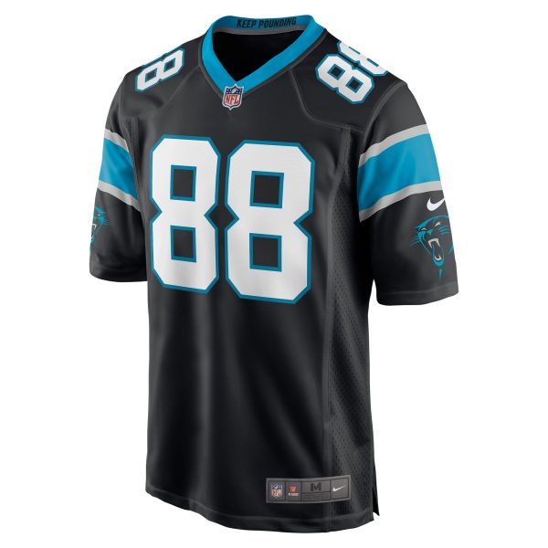 Men's Carolina Panthers Terrace Marshall Jr. Nike Black 2021 NFL Draft Pick Player Game Jersey