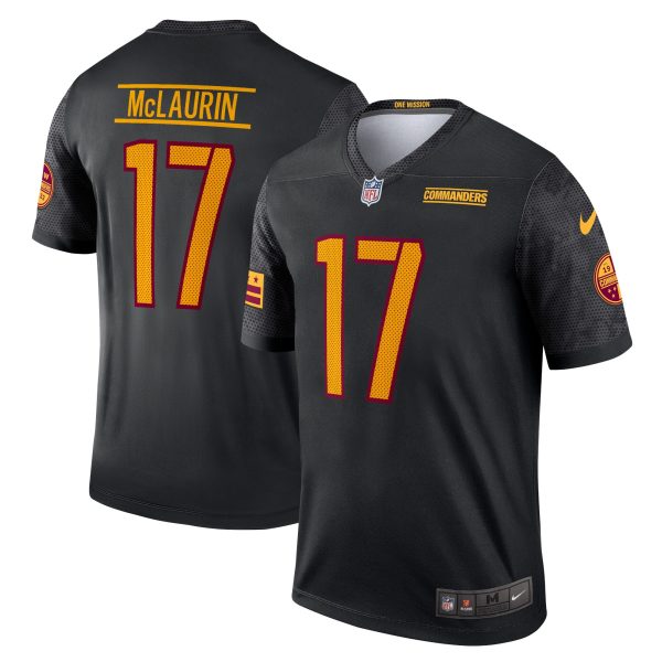 Men's Washington Commanders Terry McLaurin Nike Black Alternate Legend ...