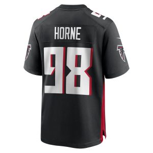 Men's Atlanta Falcons Timmy Horne Nike Black Game Player Jersey