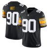 Men's Pittsburgh Steelers T.J. Watt Nike Black Vapor F.U.S.E. Limited Jersey