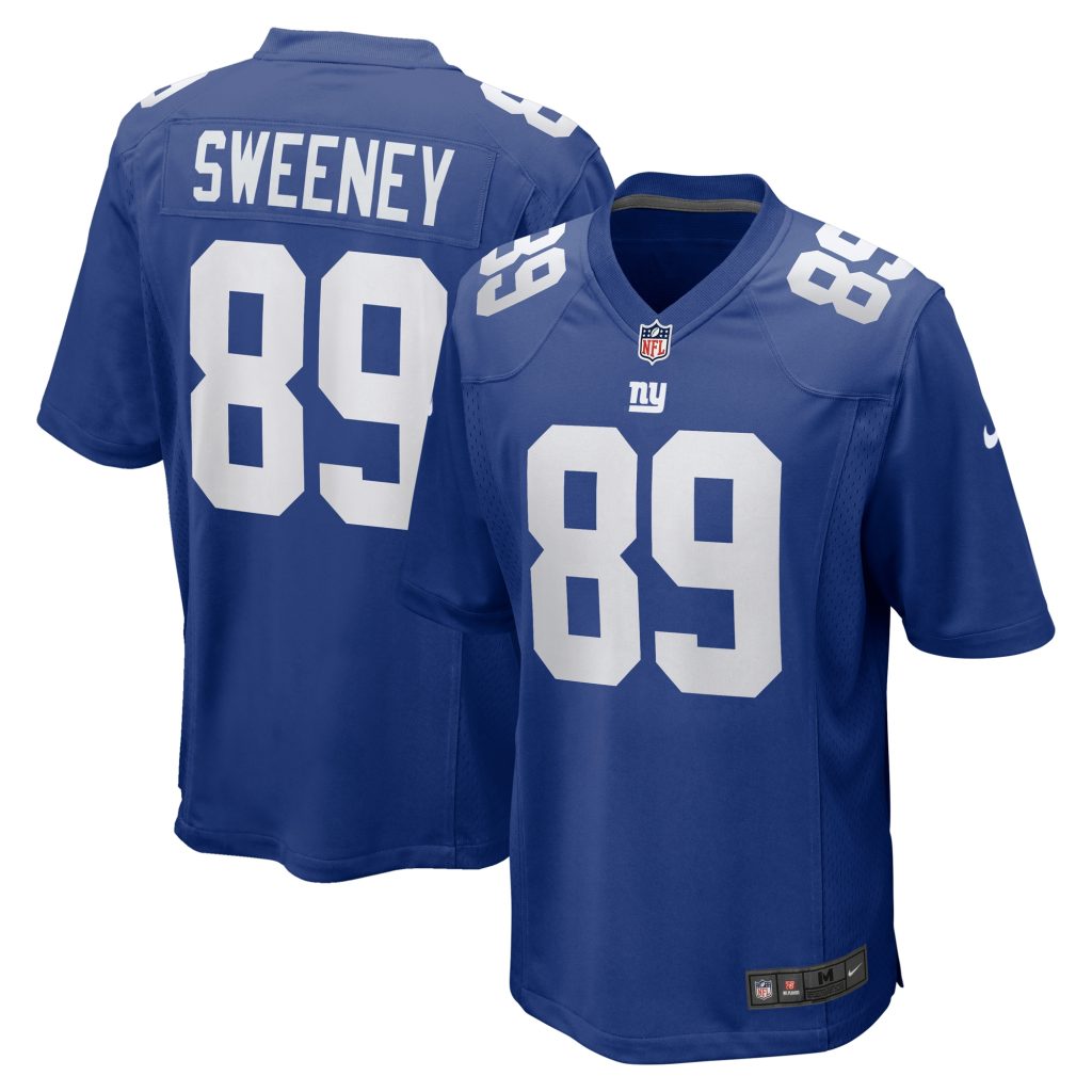 Men's New York Giants Tommy Sweeney Nike Royal Game Jersey