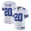Men's Dallas Cowboys Tony Pollard Nike White Vapor Limited Player Jersey