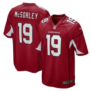 Men's Arizona Cardinals Trace McSorley Nike Cardinal Game Player Jersey