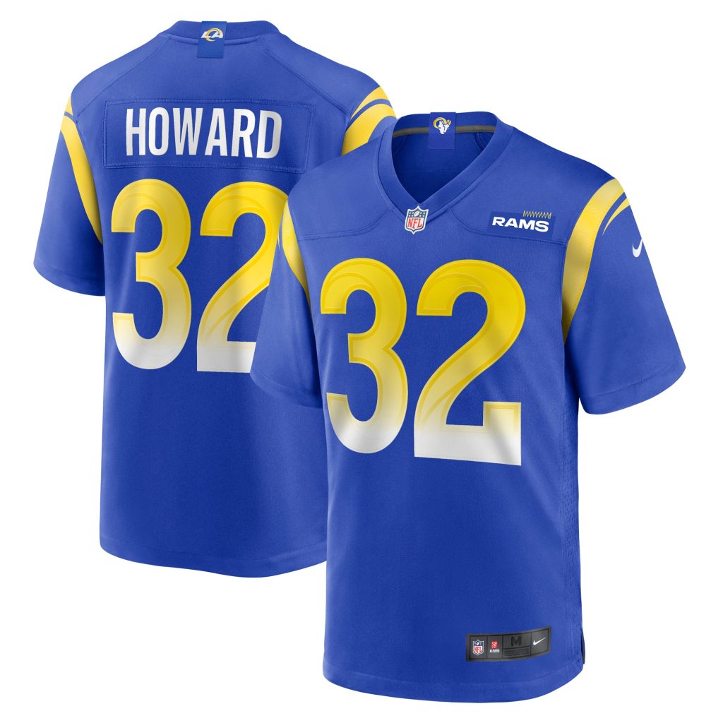 Men's Los Angeles Rams Travin Howard Nike Royal Game Player Jersey