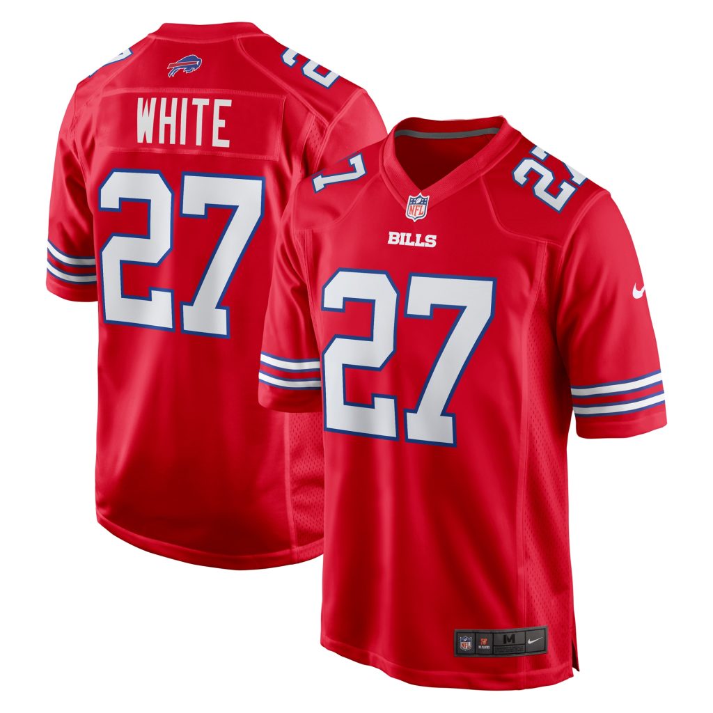 Men's Buffalo Bills Tre'Davious White Nike Red Alternate Game Jersey