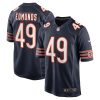 Men's Chicago Bears Tremaine Edmunds Nike Navy Game Player Jersey