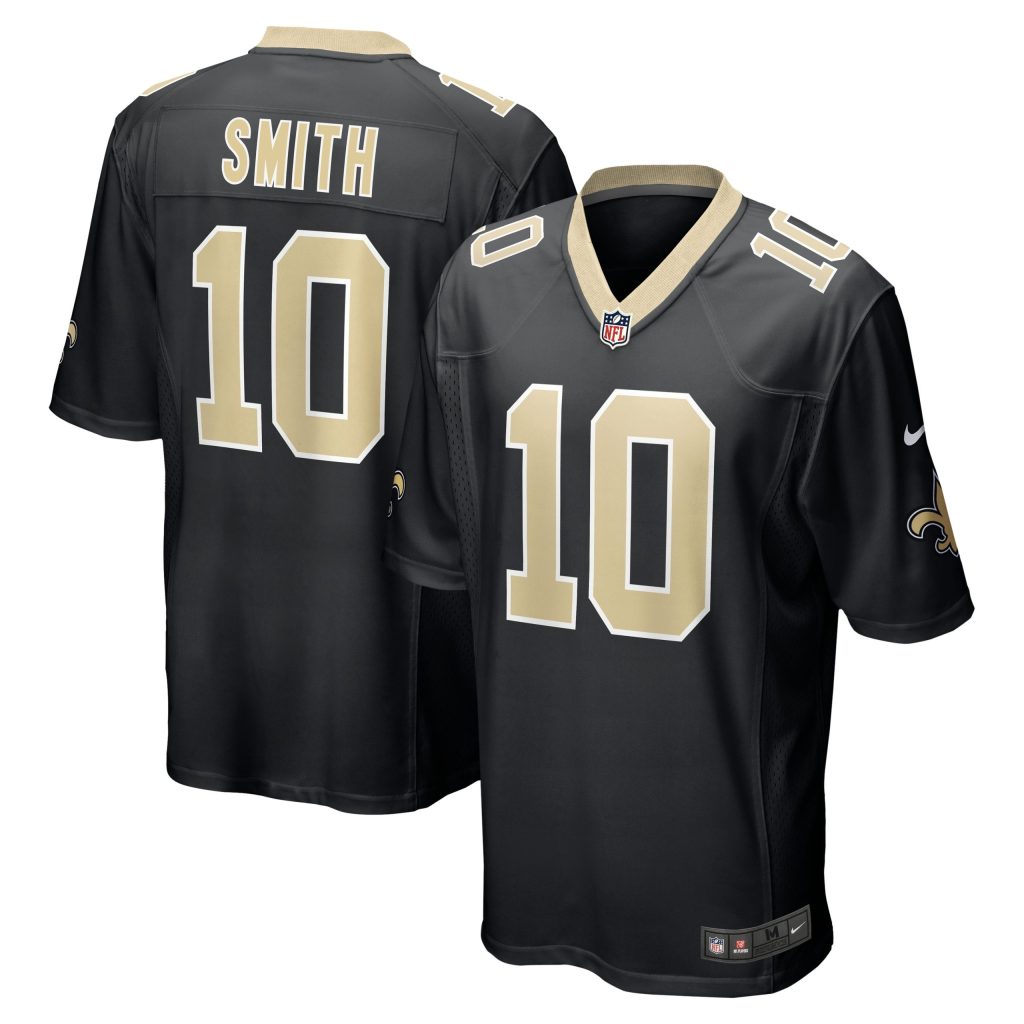 Men's New Orleans Saints Tre'Quan Smith Nike Black Game Jersey
