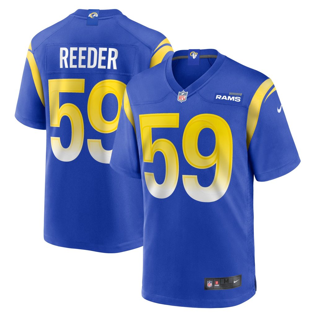 Troy Reeder Los Angeles Rams Nike Team Game Jersey -  Royal