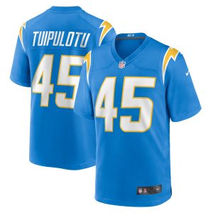 Men's Los Angeles Chargers Tuli Tuipulotu Nike Powder Blue Team Game Jersey