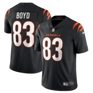 Men's Cincinnati Bengals Tyler Boyd Nike Black Vapor Limited Jersey