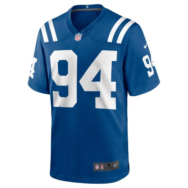 Men's Indianapolis Colts Tyquan Lewis Nike Royal Game Jersey