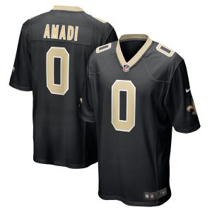 Ugo Amadi New Orleans Saints Nike Team Game Jersey -  Black