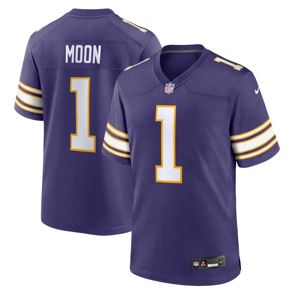 Warren Moon Minnesota Vikings Nike Classic Retired Player Game Jersey - Purple