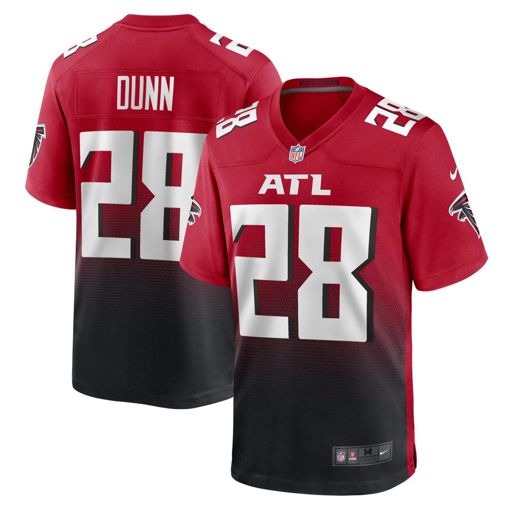Men's Atlanta Falcons Warrick Dunn Nike Red Retired Player Alternate Game Jersey