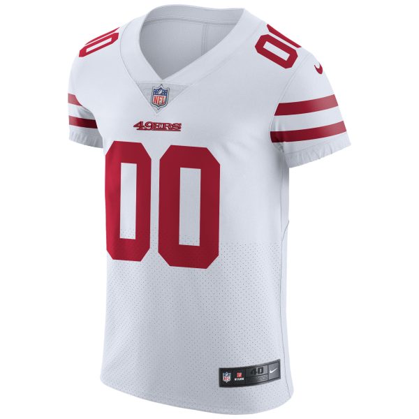 Men's San Francisco 49ers Nike White Vapor Untouchable Elite Custom Jersey