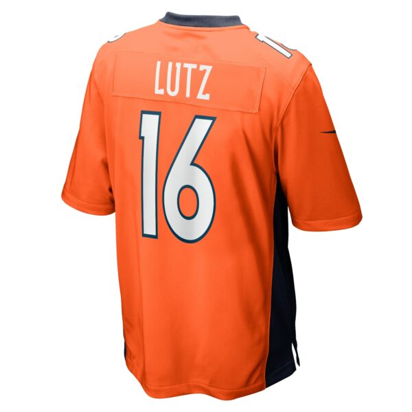 Wil Lutz Denver Broncos Nike  Game Jersey -  Orange