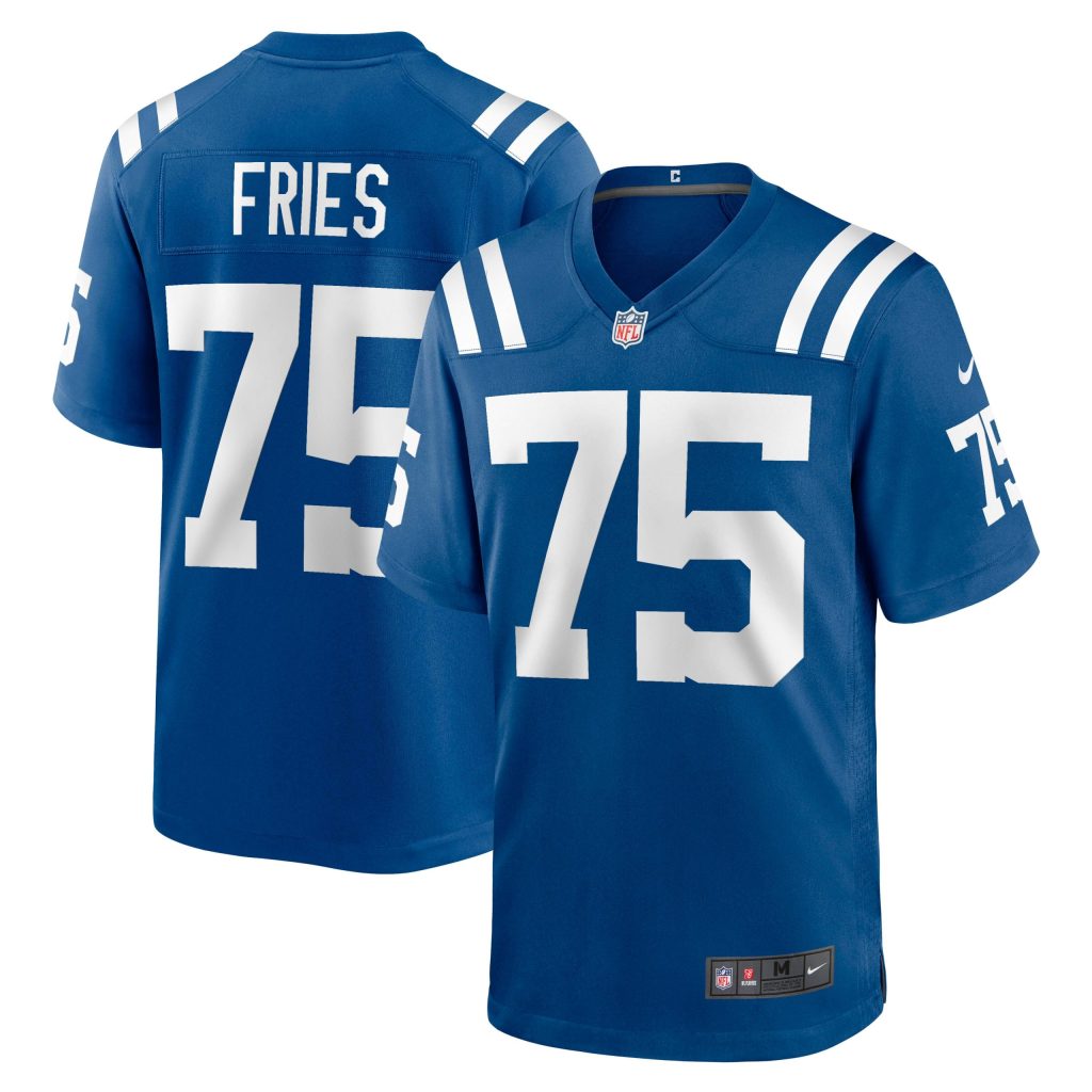 Men's Indianapolis Colts Will Fries Nike Royal Game Jersey