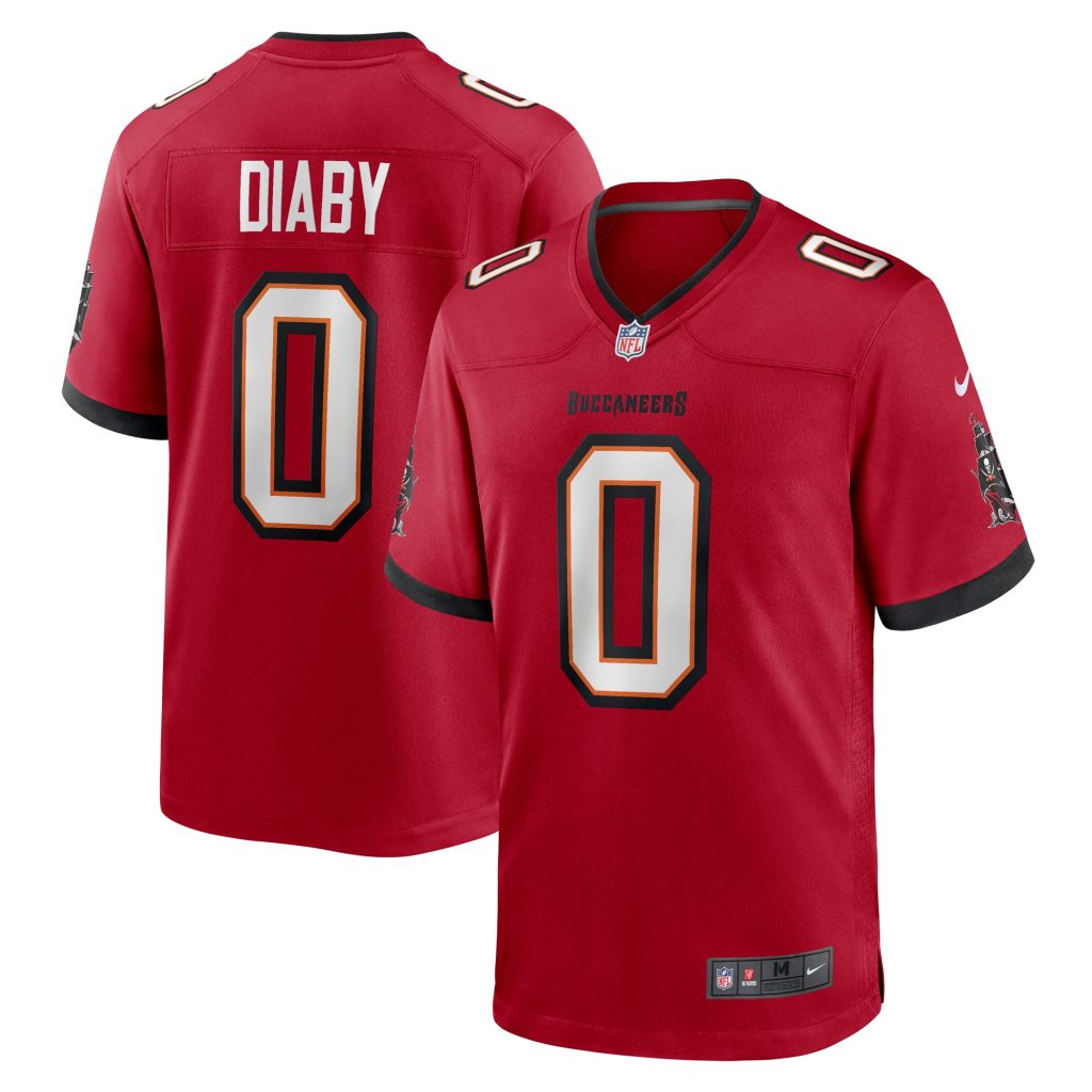 YaYa Diaby Tampa Bay Buccaneers Nike  Game Jersey -  Red
