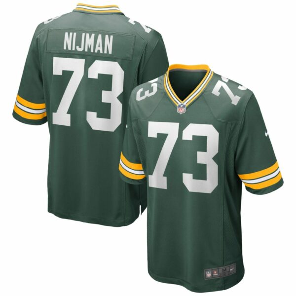 Men's Green Bay Packers Yosh Nijman Nike Green Game Jersey