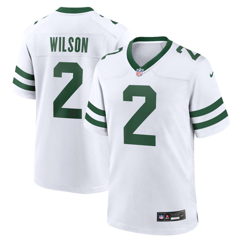 Zach Wilson New York Jets Nike Alternate Game Jersey - Spotlight White