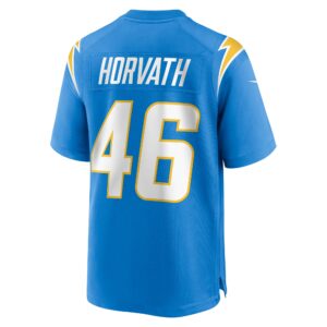 Zander Horvath Los Angeles Chargers Nike  Game Jersey -  Powder Blue