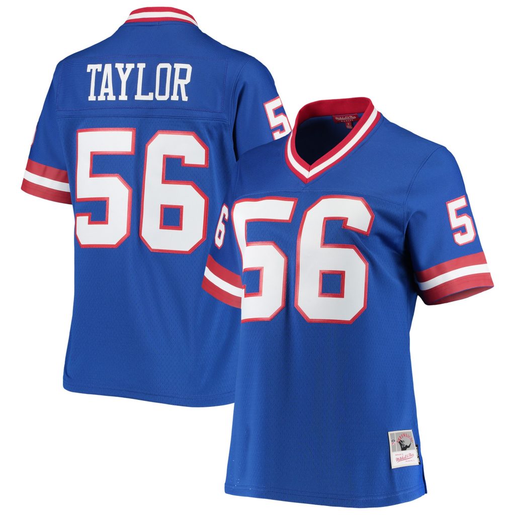 Lawrence Taylor New York Giants Mitchell & Ness Women's 1986 Legacy Replica Jersey - Royal