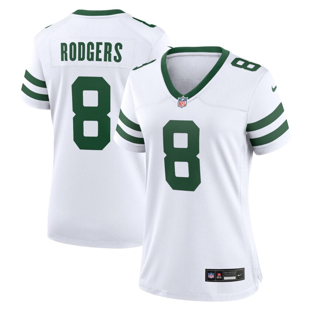 Aaron Rodgers New York Jets Nike Women's Game Jersey  - Legacy White