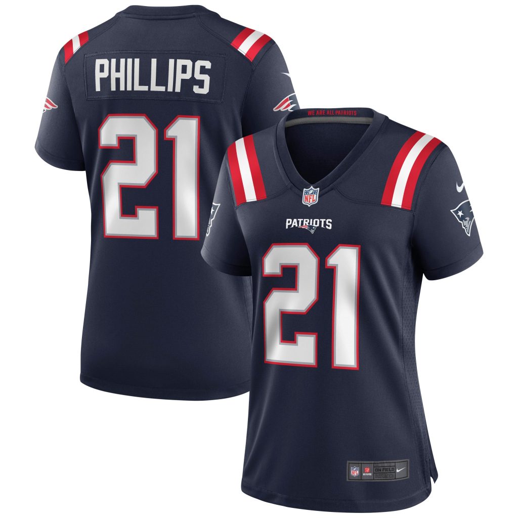 Women's New England Patriots Adrian Phillips Nike Navy Game Jersey