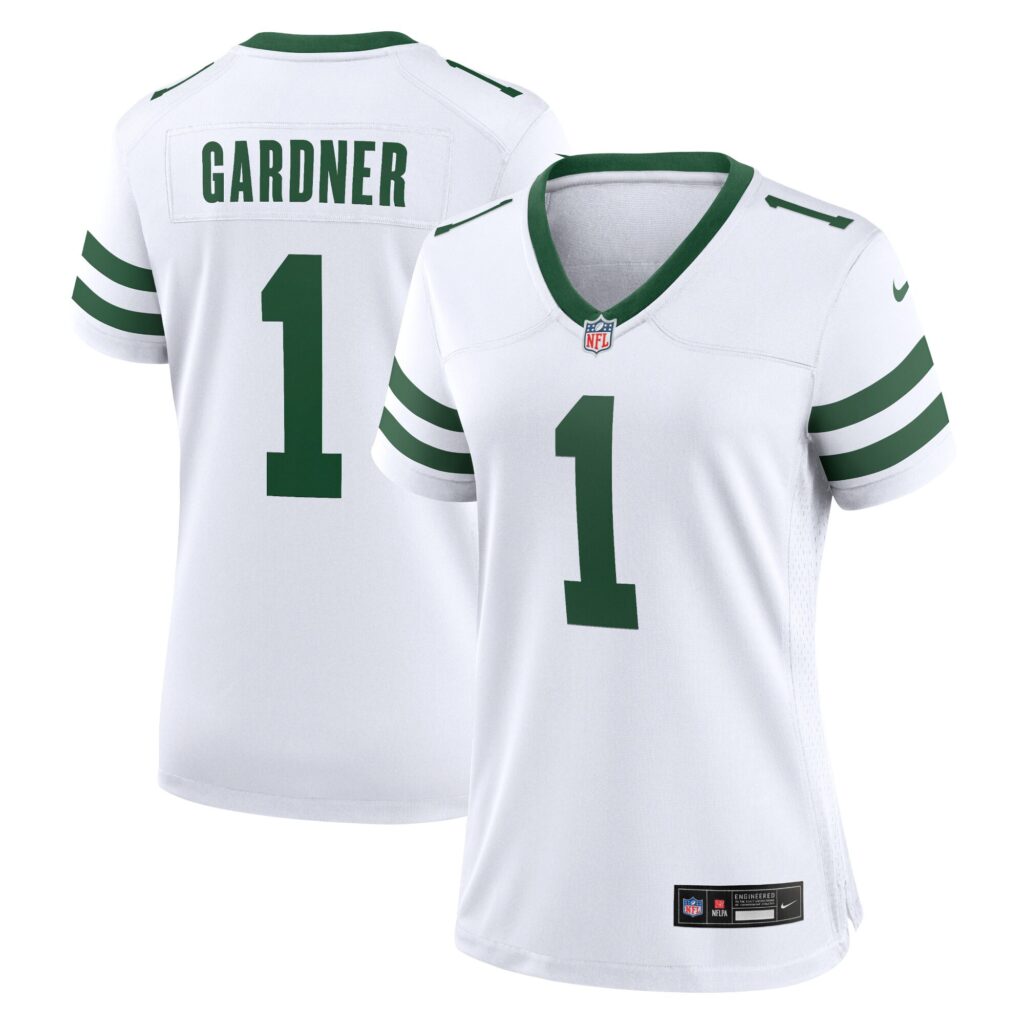 Ahmad Sauce Gardner New York Jets Nike Women's Game Player Jersey - Legacy White