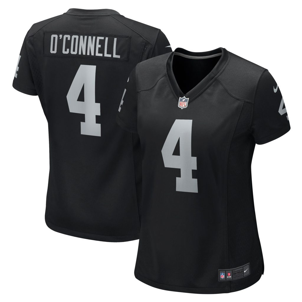 Aidan O'Connell Las Vegas Raiders Nike Women's  Game Jersey -  Black